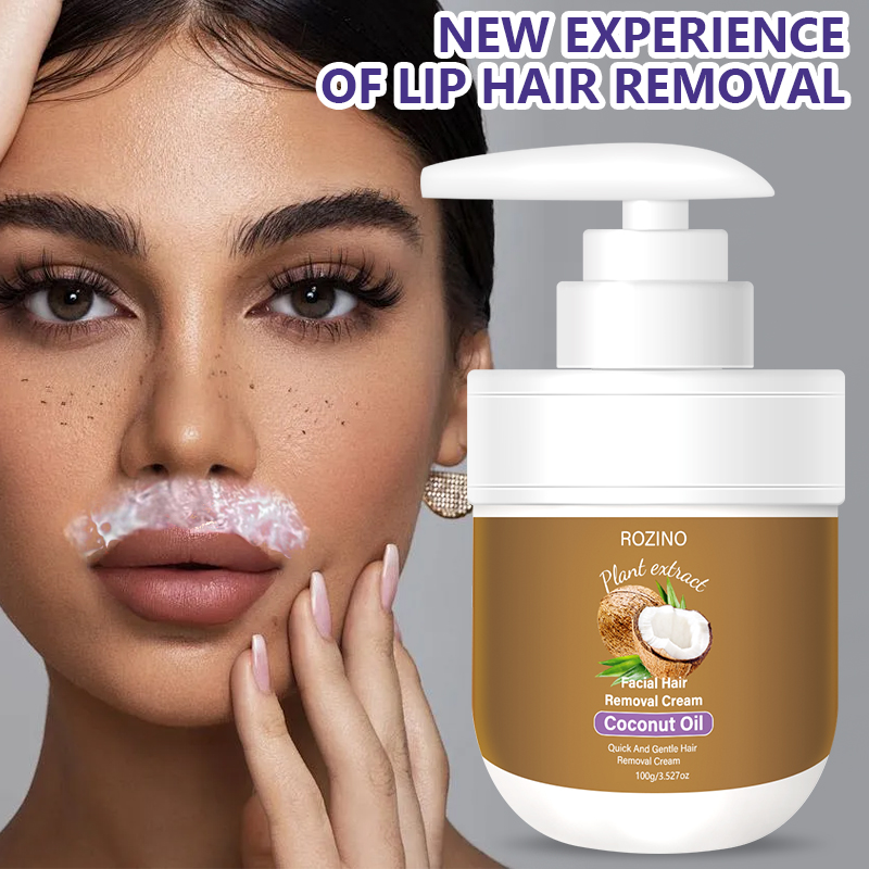 Coconut Oil Refined - كريم إزالة الشعر حول الشفاه من