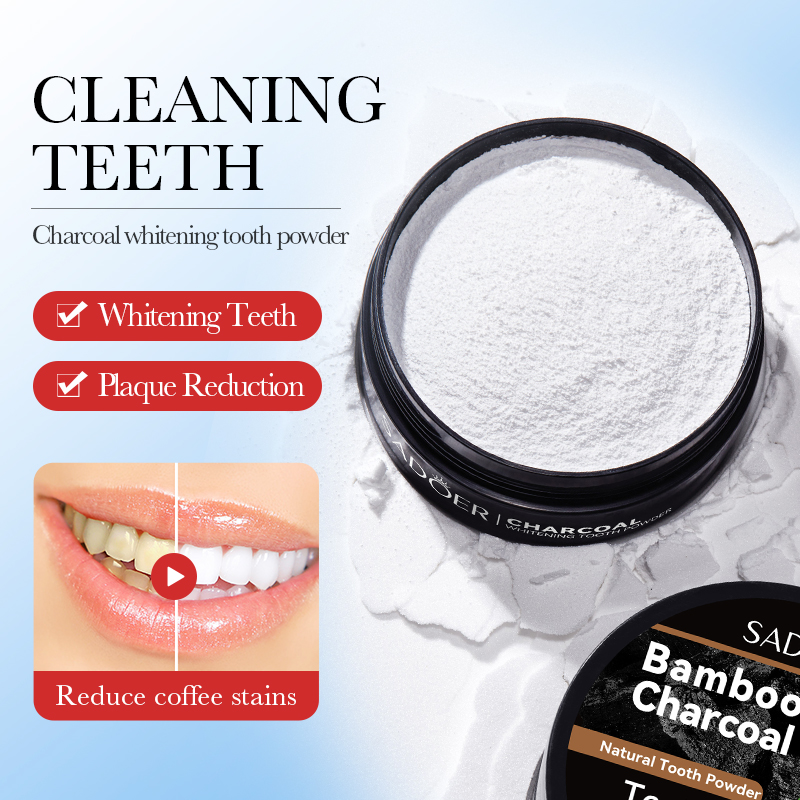 Activated Charcoal Powder - مسحوق تبييض الأسنان بالفحم النشط من