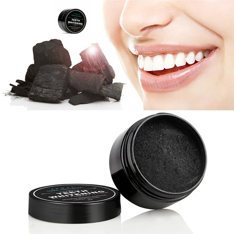 مسحوق تقشير تبييض الأسنان ، تع - مراجعة Activated Charcoal Powder وسعره