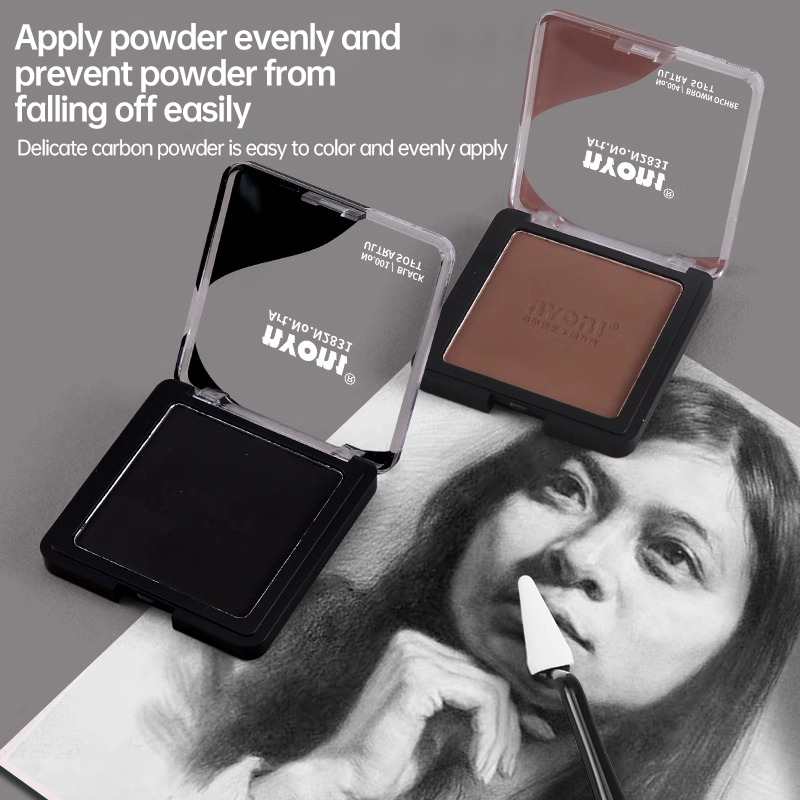 مسحوق لون فحم نايوني-جرافيت ،  - مراجعة Activated Charcoal Powder وسعره