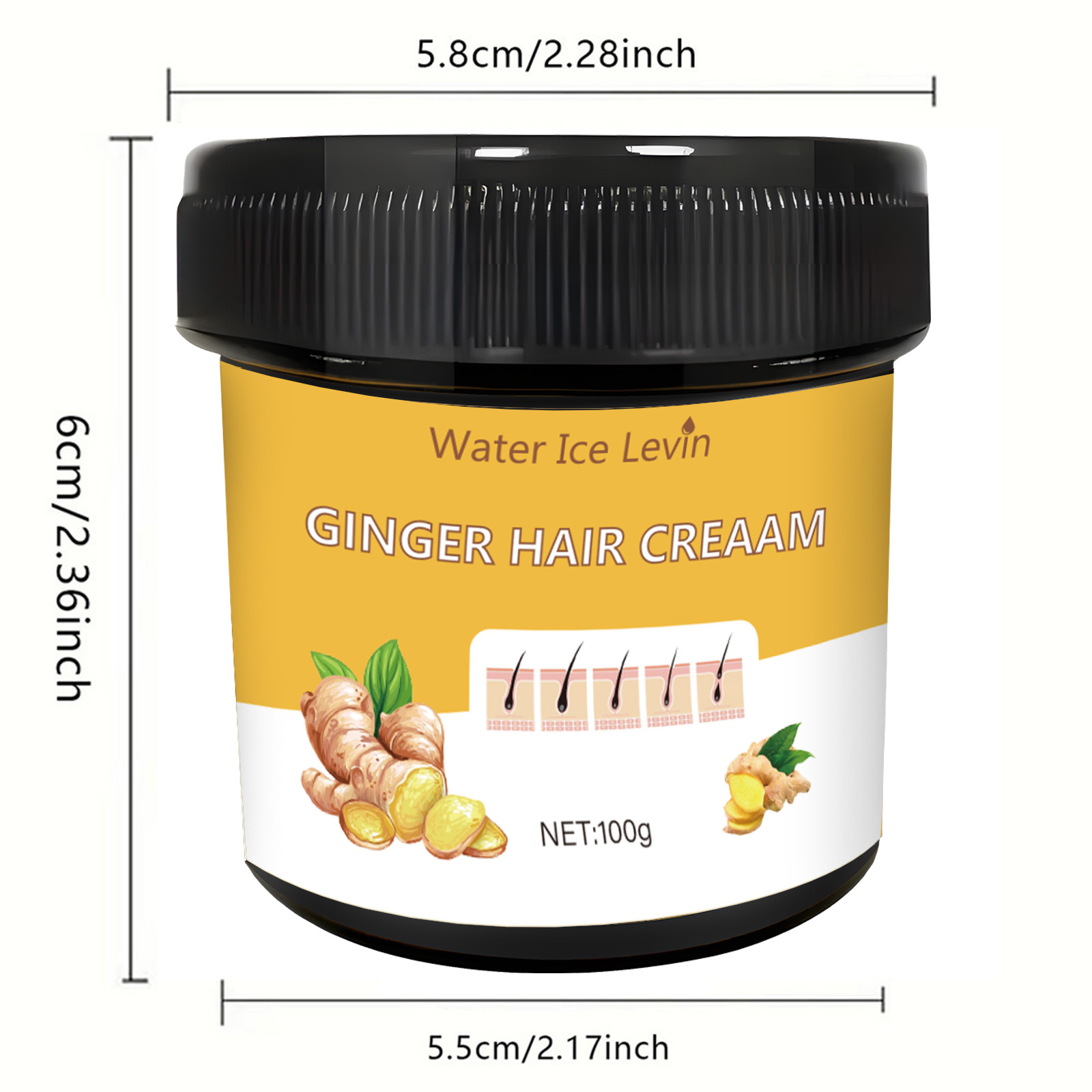 كريم للشعر برائحة الزنجبيل، بل - مراجعة Coconut Oil Refined وسعره