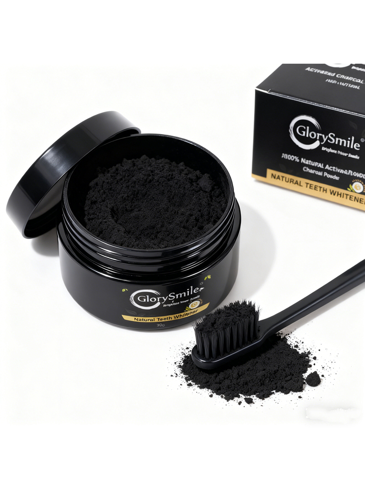مسحوق تبييض الأسنان بالفحم الم - مراجعة Activated Charcoal Powder وسعره