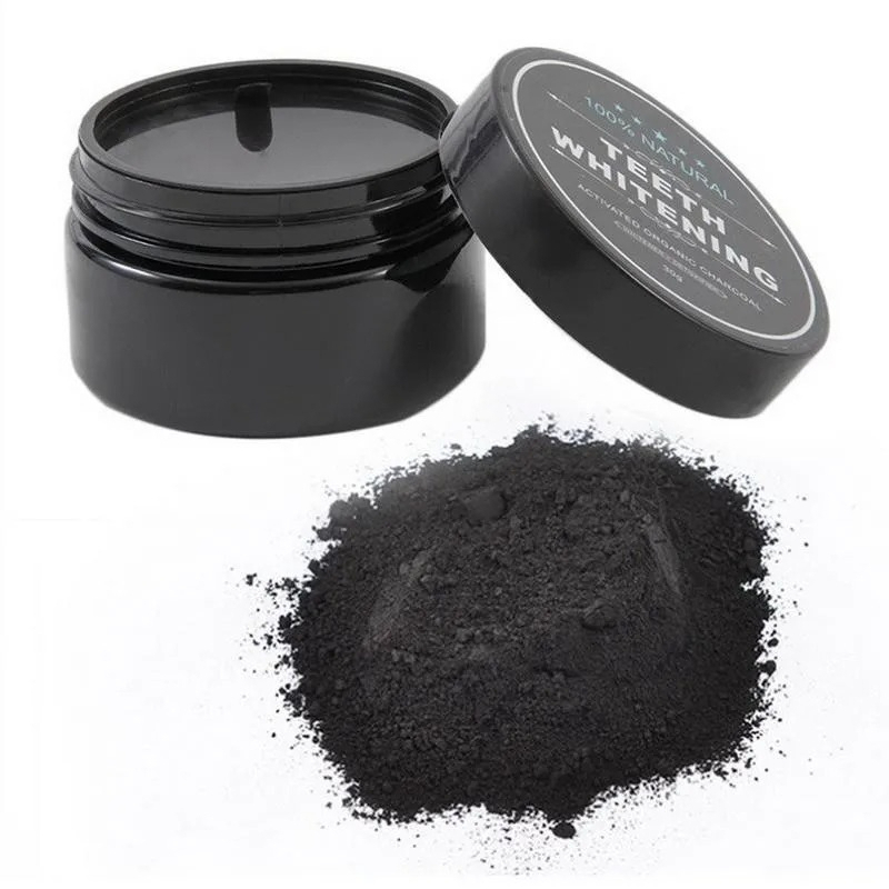 مسحوق تبييض الأسنان الطبيعي با - مراجعة Activated Charcoal Powder وسعره