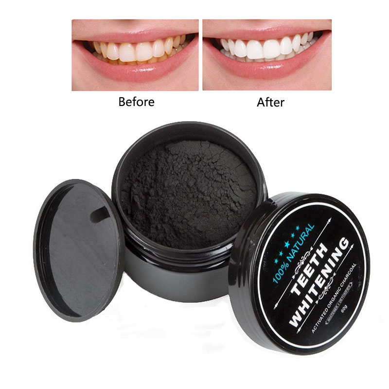 30 جرام مسحوق تبييض الأسنان مع - مراجعة Activated Charcoal Powder وسعره