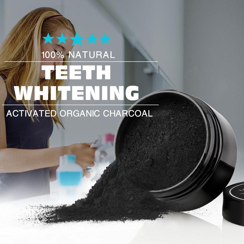 مسحوق الفحم العضوي المنشط تلمي - مراجعة Activated Charcoal Powder وسعره