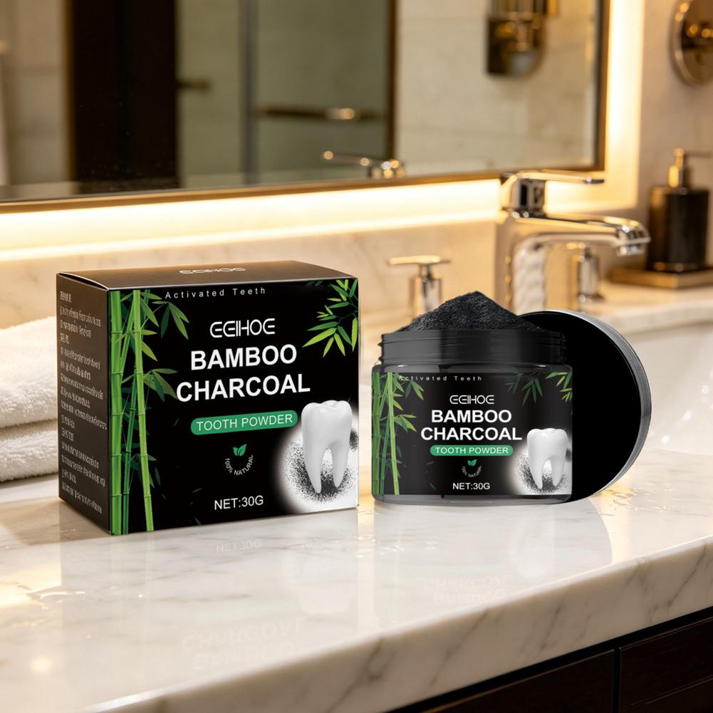 مسحوق تبييض الأسنان، مسحوق الف - مراجعة Activated Charcoal Powder وسعره