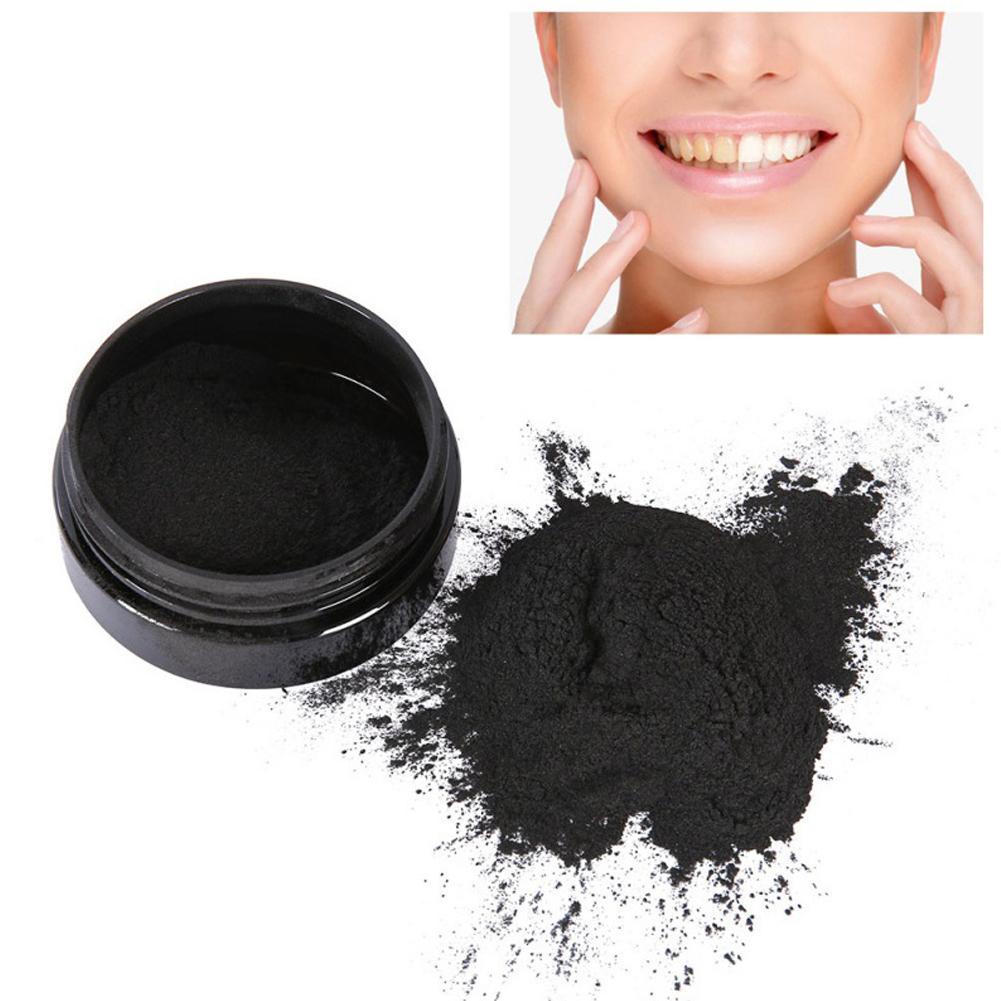 مسحوق تبييض الأسنان، عضوي طبيع - مراجعة Activated Charcoal Powder وسعره