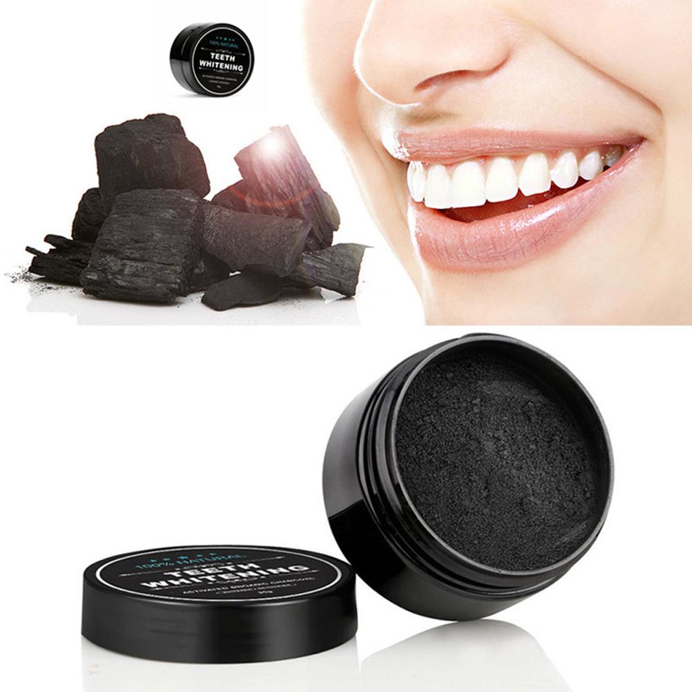 مسحوق تبييض الأسنان، عضوي طبيع - مراجعة Activated Charcoal Powder وسعره