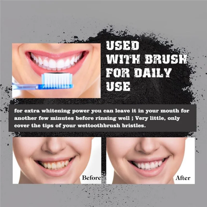 مسحوق الأسنان من الدرجة الغذائ - مراجعة Activated Charcoal Powder وسعره
